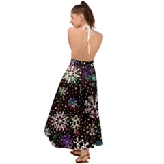 Backless Maxi Beach Dress 