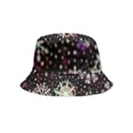 Shiny Winter Snowflake Abstract Christmas Cold Crystal December Bucket Hat (Kids)