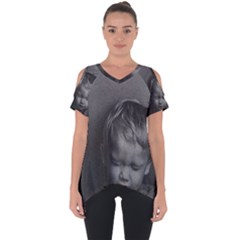 Cut Out Side Drop T-Shirt 