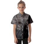 Feel of music Kids  Short Sleeve Shirt