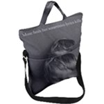 Feel of music Fold Over Handle Tote Bag