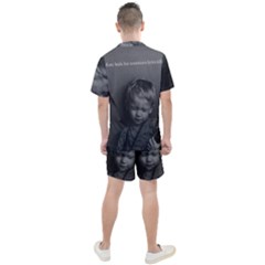 Men s Mesh T-Shirt and Shorts Set 