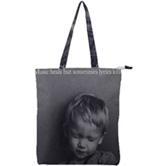 Double Zip Up Tote Bag 