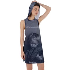 Racer Back Hoodie Dress 