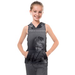 Kids  Sleeveless Hoodie 