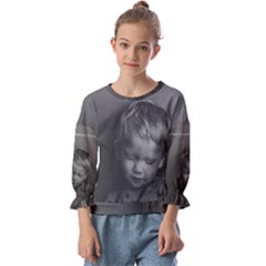 Kids  Cuff Sleeve Top 