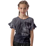 Feel of music Kids  Cut Out Flutter Sleeves