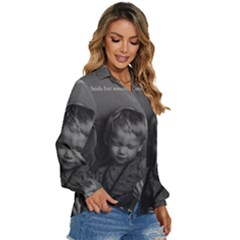 Women s Long Sleeve Button Up Shirt 