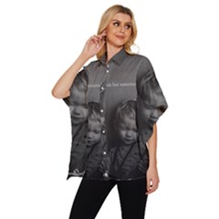 Women s Batwing Button Up Shirt 