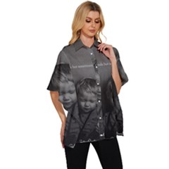 Women s Batwing Button Up Shirt 