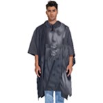 Feel of music Men s Hooded Rain Ponchos