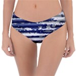 Metallic Rhythm Print Reversible Classic Bikini Bottoms