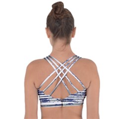 Cross String Back Sports Bra 