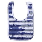 Metallic Rhythm Print Baby Bib