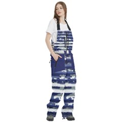 Women s Front Zip Ski And Snowboard Bib Pants 