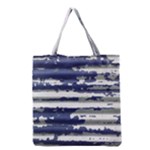 Metallic Rhythm Print Grocery Tote Bag