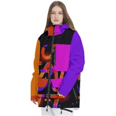 Women s Multi Pockets Zip Ski and Snowboard Waterproof Breathable Jacket 