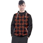 Fantasy skeleton dragon hand drawn motif pattern Men s Pullover Hoodie