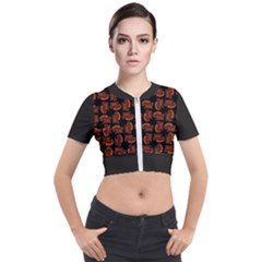 Short Sleeve Cropped Jacket 