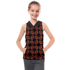 Kids  Sleeveless Hoodie 