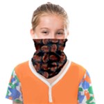 Fantasy skeleton dragon hand drawn motif pattern Face Covering Bandana (Kids)