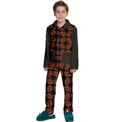 Kids  Long Sleeve Velvet Pajamas Set 