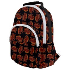 Rounded Multi Pocket Backpack 