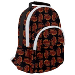 Rounded Multi Pocket Backpack 