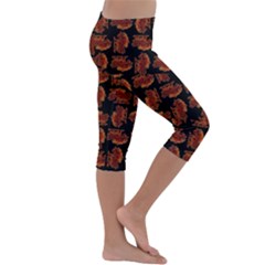 Kids  Lightweight Velour Capri Leggings  