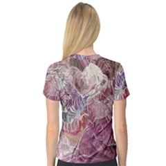 V-Neck Sport Mesh T-Shirt 