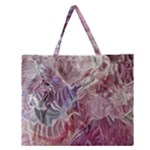 Hidden Heart Zipper Large Tote Bag