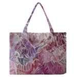 Hidden Heart Zipper Medium Tote Bag