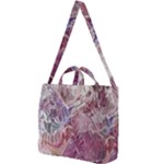 Hidden Heart Square Shoulder Tote Bag