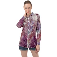 Long Sleeve Satin Shirt 