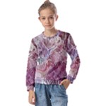 Hidden Heart Kids  Long Sleeve T-Shirt with Frill 