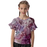 Hidden Heart Kids  Cut Out Flutter Sleeves