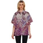 Hidden Heart Women s Batwing Button Up Shirt