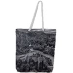 Florentino ameghino dam, chubut, argentina Full Print Rope Handle Tote (Large)