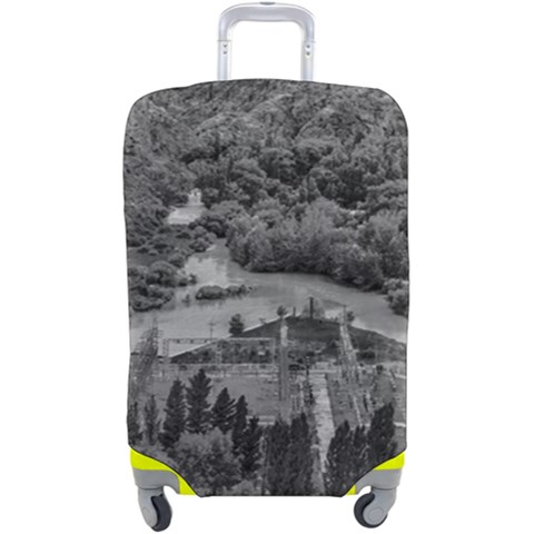 Florentino ameghino dam, chubut, argentina Luggage Cover (Large) from ArtsNow.com