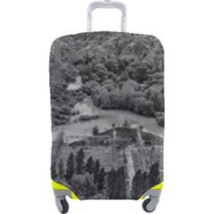 Florentino ameghino dam, chubut, argentina Luggage Cover (Large) from ArtsNow.com