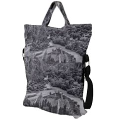 Fold Over Handle Tote Bag 