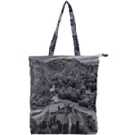 Florentino ameghino dam, chubut, argentina Double Zip Up Tote Bag