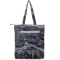 Double Zip Up Tote Bag 