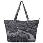 Florentino ameghino dam, chubut, argentina Full Print Shoulder Bag