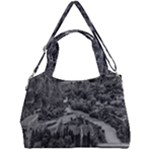 Florentino ameghino dam, chubut, argentina Double Compartment Shoulder Bag