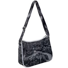 Zip Up Shoulder Bag 