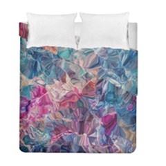 Blue Blend Duvet Cover Double Side (Full/ Double Size) from ArtsNow.com