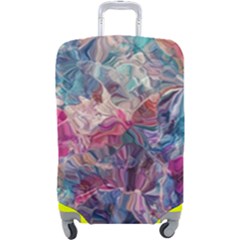 Blue Blend Luggage Cover (Large) from ArtsNow.com