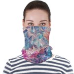 Blue Blend Face Seamless Bandana (Adult)