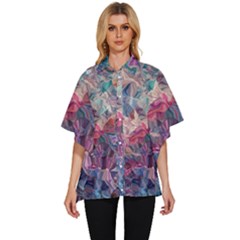 Women s Batwing Button Up Shirt 